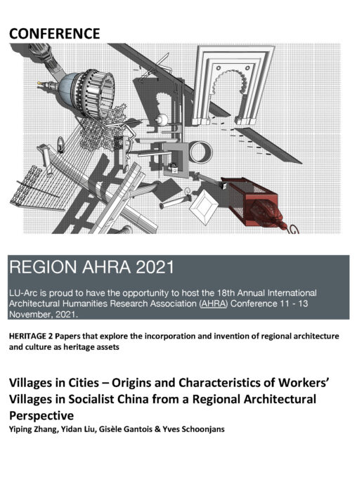 CONFERENCE Region Ahra 2021 Urban Projects, Collective Spaces